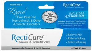 Recticare Anorectal Cream in piles 