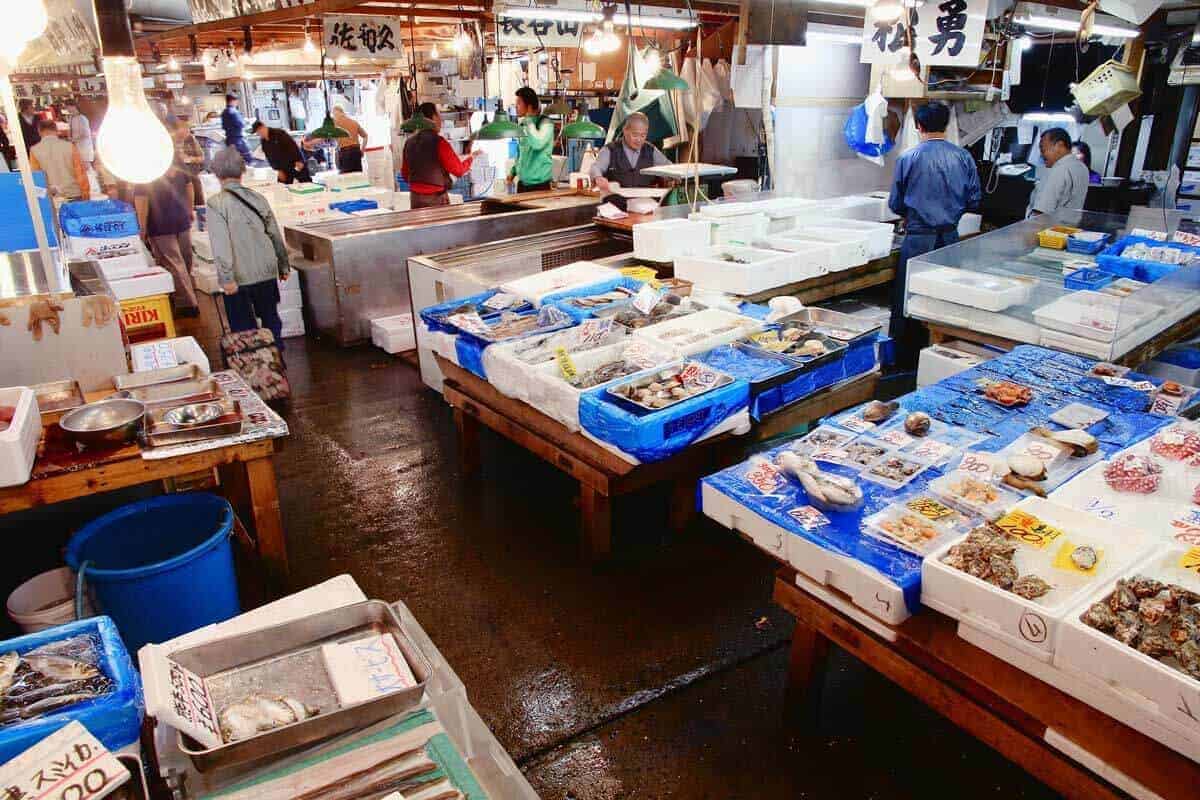 Tsujiki Fish Markets - Tokyo Japan